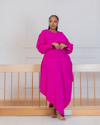 Abarat Dress - Fuchsia