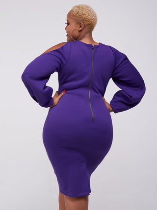 Titila Dress - Purple