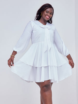 Olooseos Dress - White
