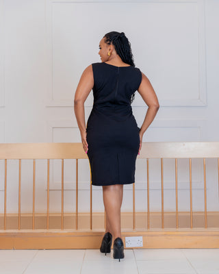 Aitong Dress - Mustard Yellow