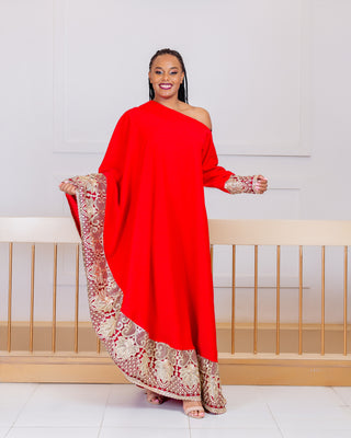 Titimet Arabic Dress - Red