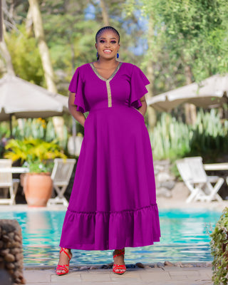 Kawiri Dress - Fuchsia