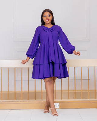 Olooseos Dress - Royal Purple