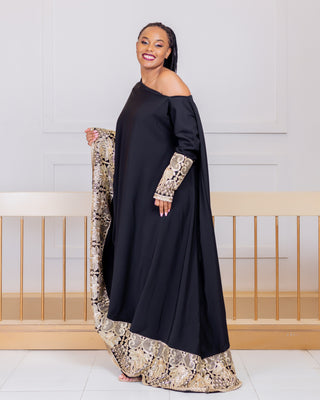 Titimet Arabic Dress - Black