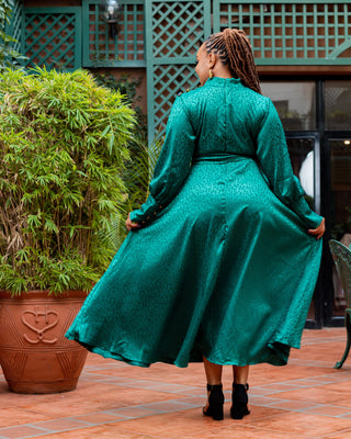 Amimos Dress - Emerald Green