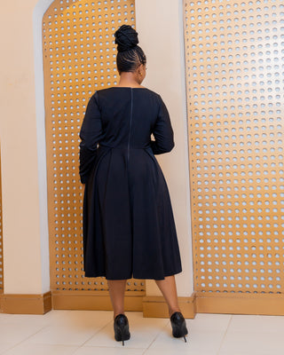 Achivwa Dress - Black