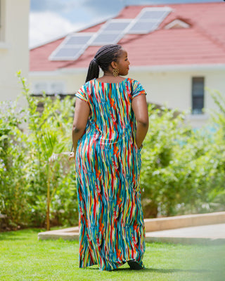 Emunali Dress - Green