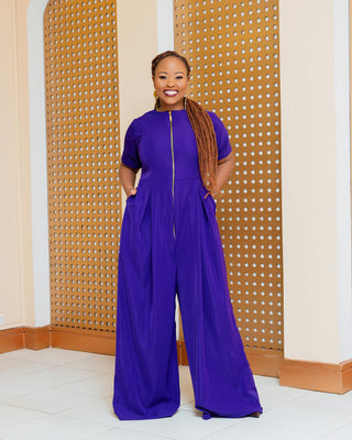 Kayata Jumpsuit - Purple