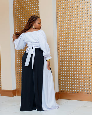 Asuna Top ONLY WITHOUT Palazzo- White