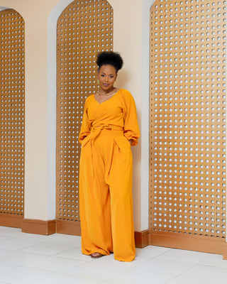 Asumbi Palazzo ONLY WITHOUT Top-Mustard Yellow