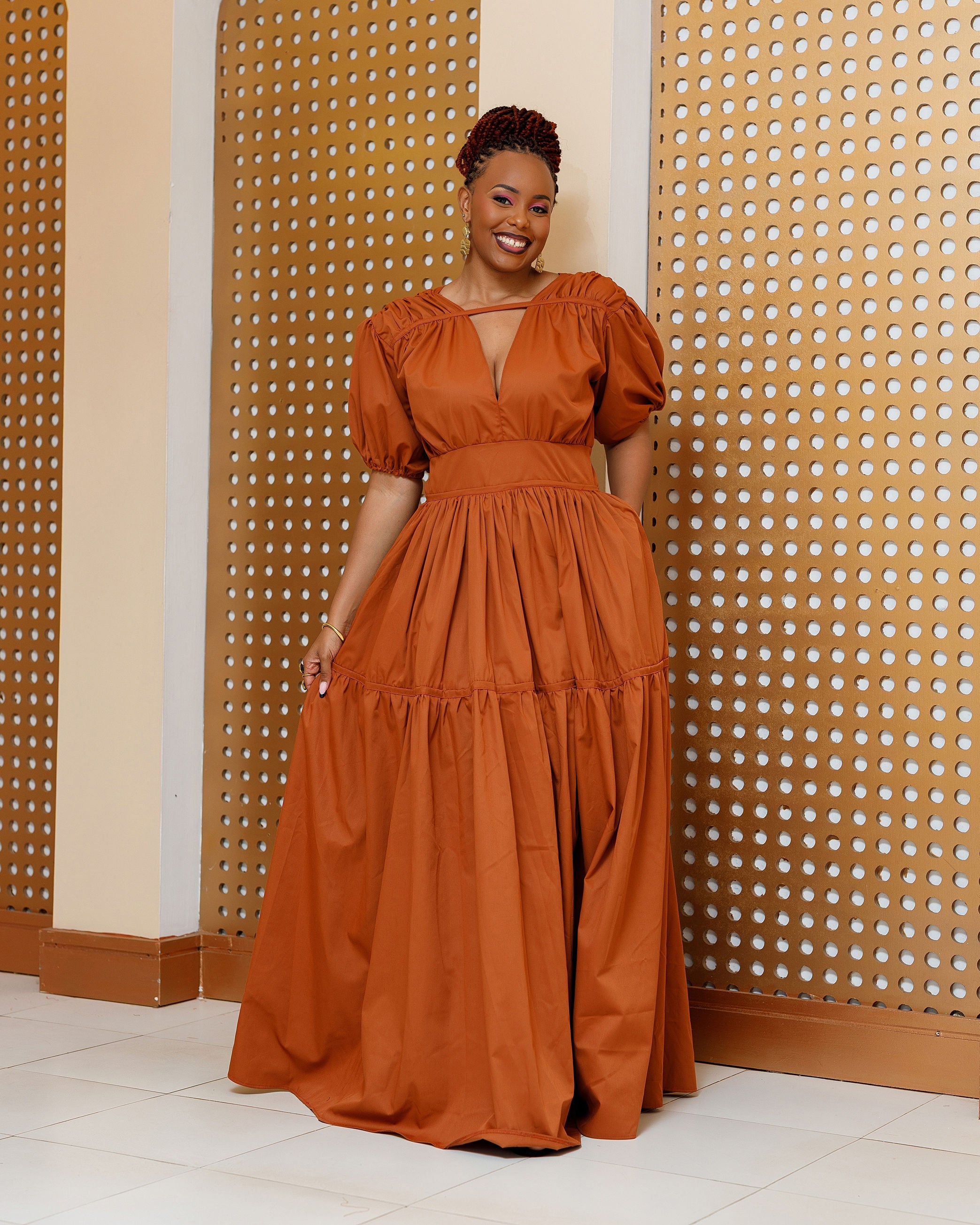 Barua Cotton Maxi Dress Barua Cotton Maxi Dress