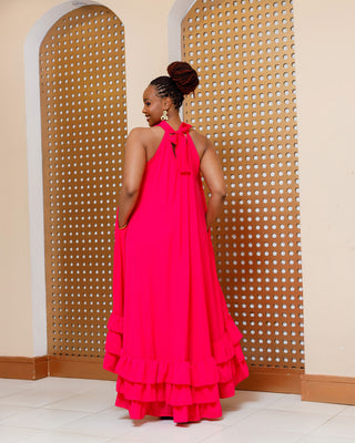 Baragoi Maxi Dress - Hot Pink