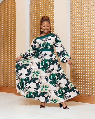 Mawego Maxi Dress - Green