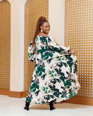 Mawego Maxi Dress - Green