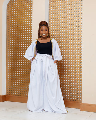 Enchoro Palazzo Only WITHOUT Kimono- White