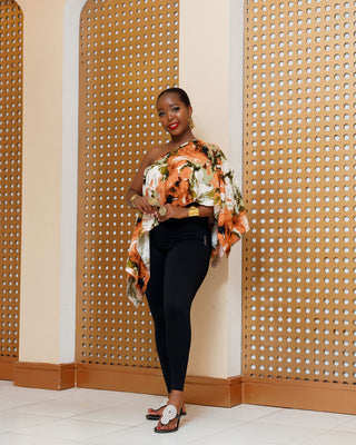 Nderi Top Only - Brown