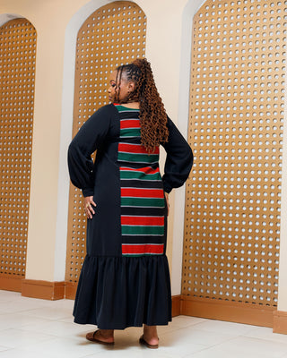 Lwanya Kenyan Dress with Sleeves