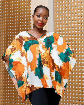 Nderi Top Only - Orange