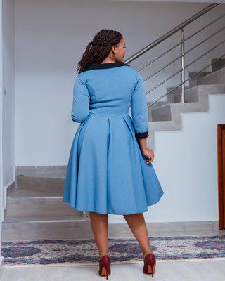 Kebirigo Dress - Grey