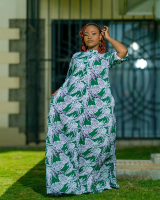 Kilala Shirt Dress - Green