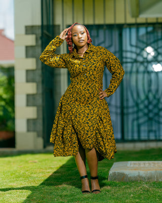 Katuaa Ankara Dress - Brown