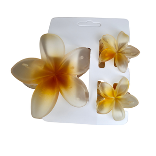 Hairclip 3 in 1 - Orange