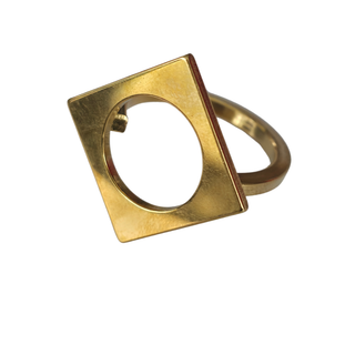 Ring Diamond Shaped Hollow