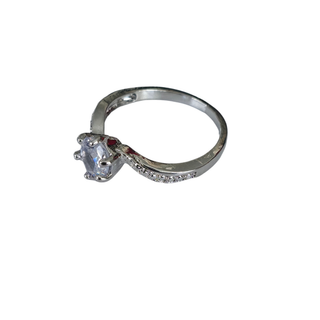 Ring Silver Stone Clear