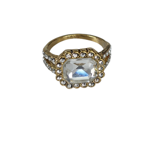 Ring Gold Big Stone - Clear