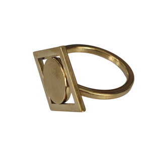 Ring Diamond Shaped