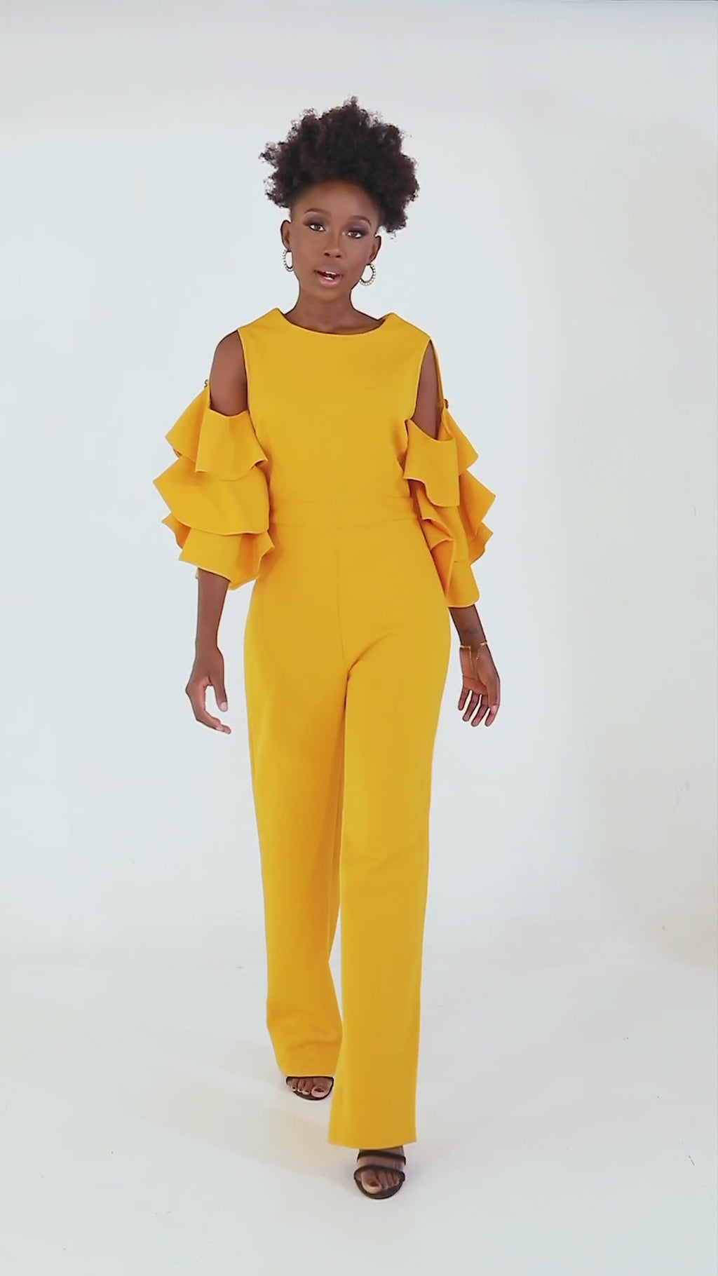 Mitet Jumpsuit Mustard Yellow Olakira Craft
