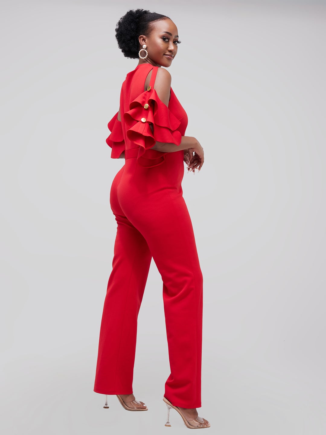 Red shop classy jumpsuit