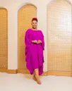 Ainamoi Shift Dress Fuchsia