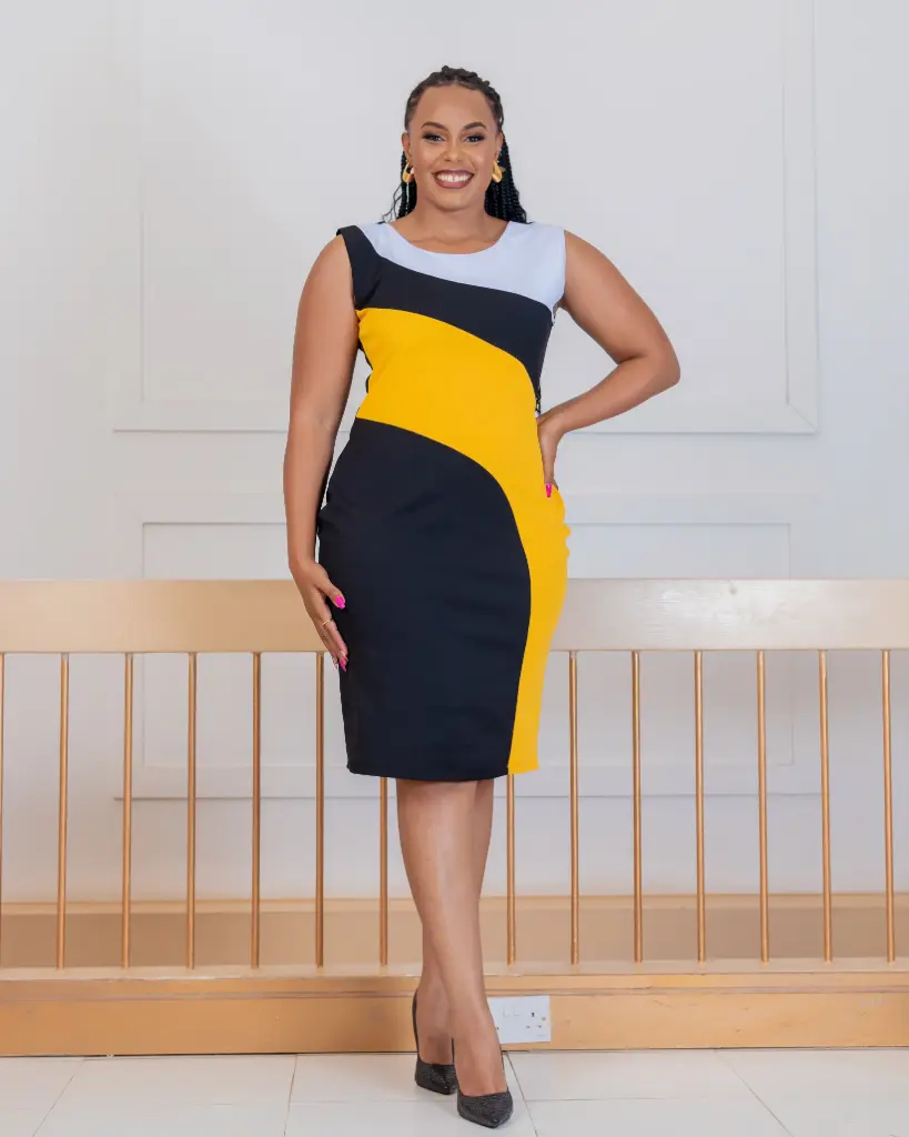 [Yellow] Aitong Dress Mustard Yellow (2XS)
