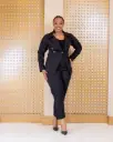 Ambeyi Suit Coat Only Black