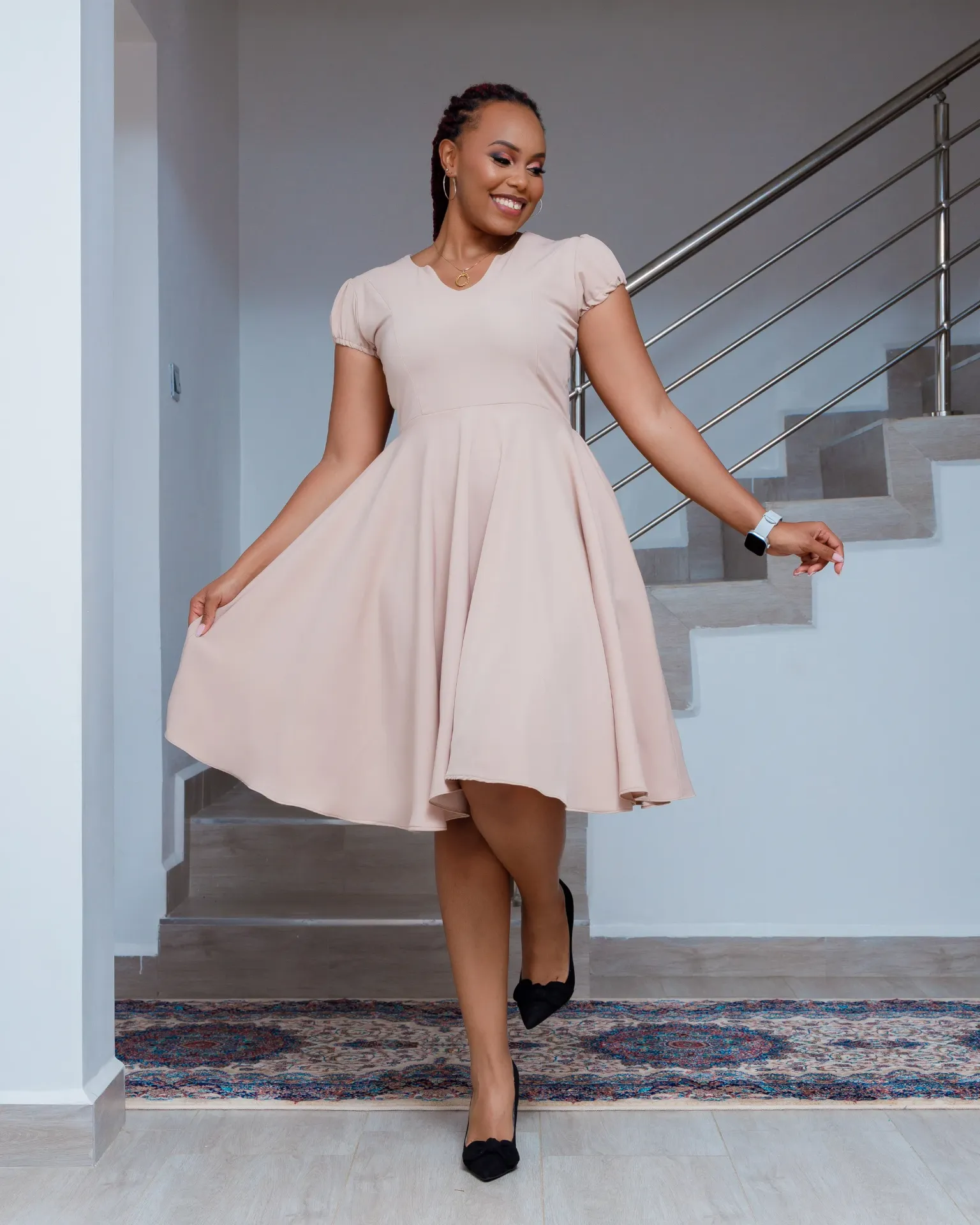 Baraka Dress Beige