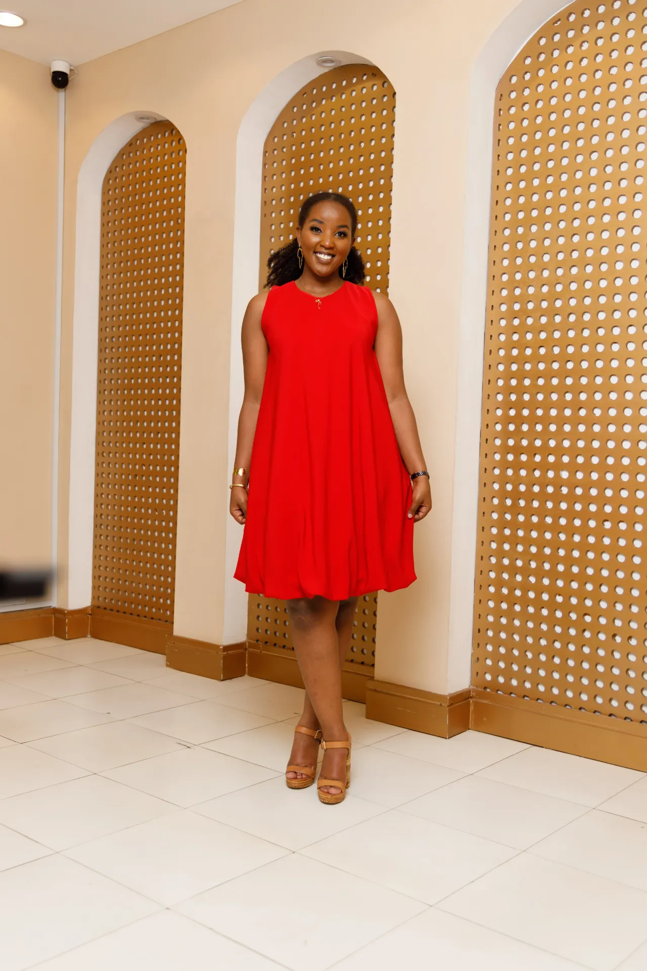Bukura Dress Red