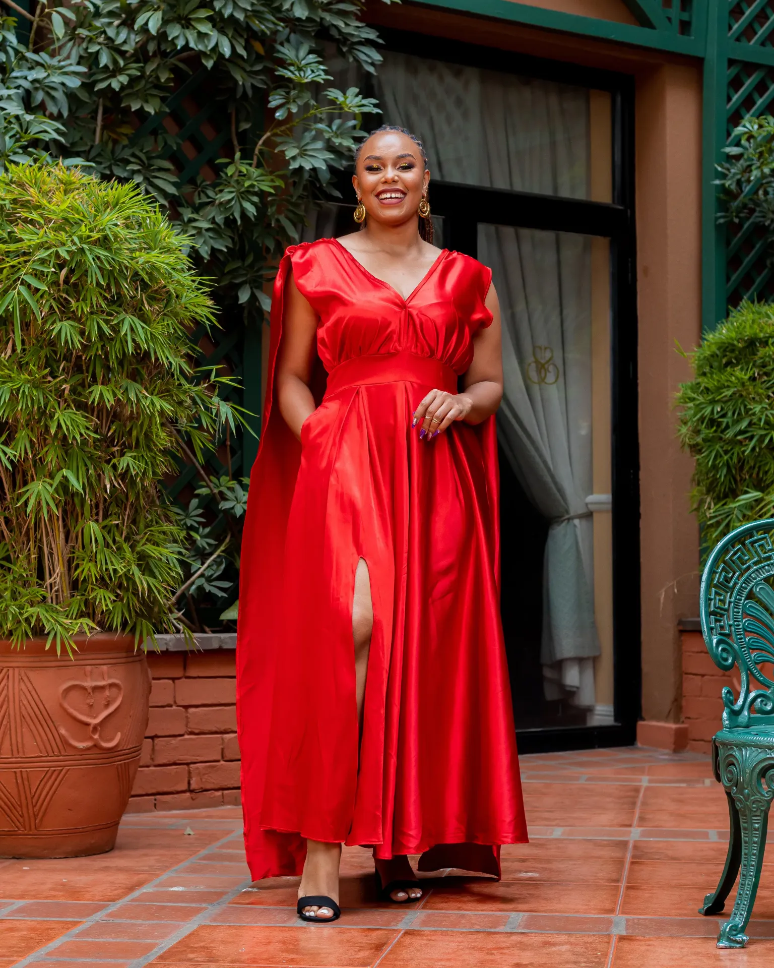 Chak Dress Red