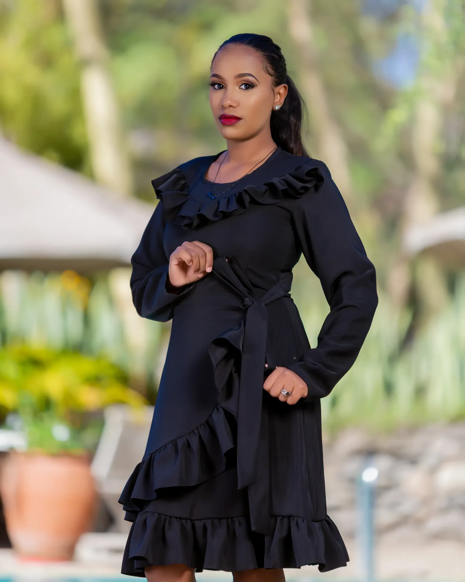 Hatulo Dress black