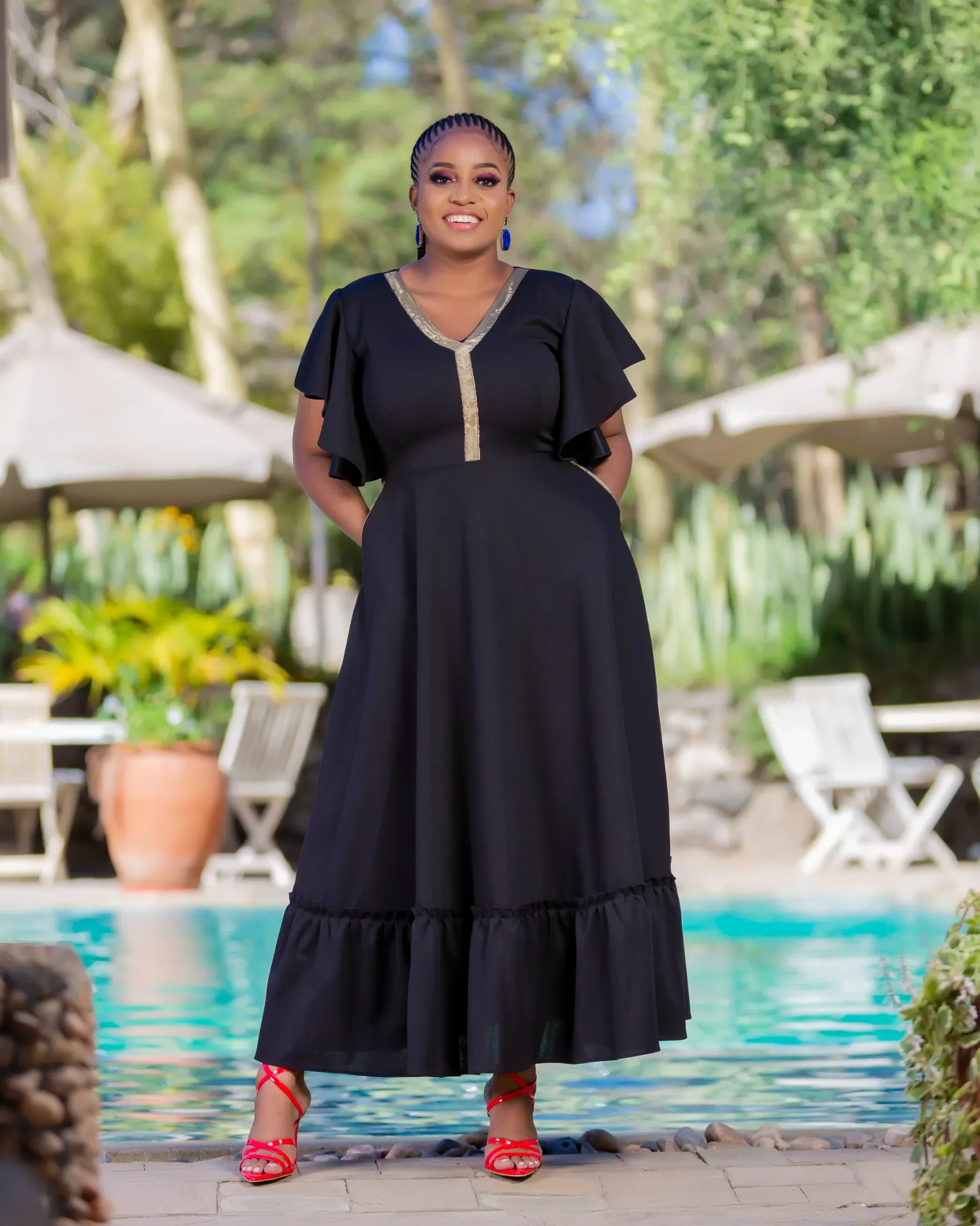 Kawiri Maxi Dress Black