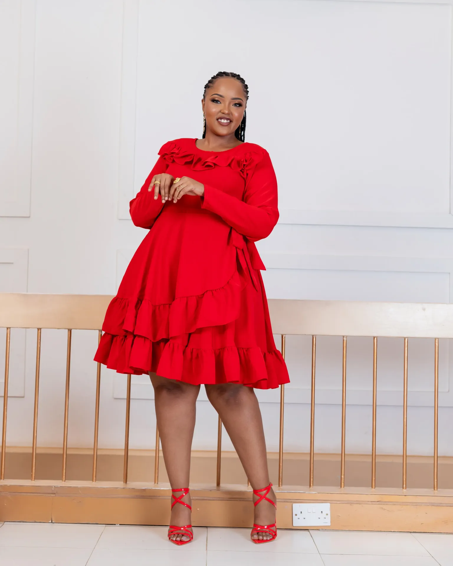 Hatulo Dress Red
