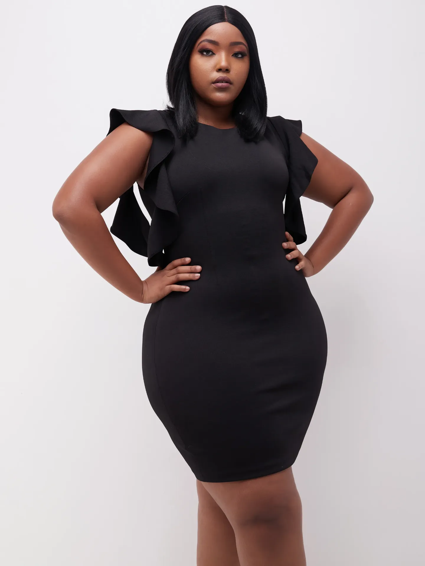 [Black] Kakya Dress Black (2XS)