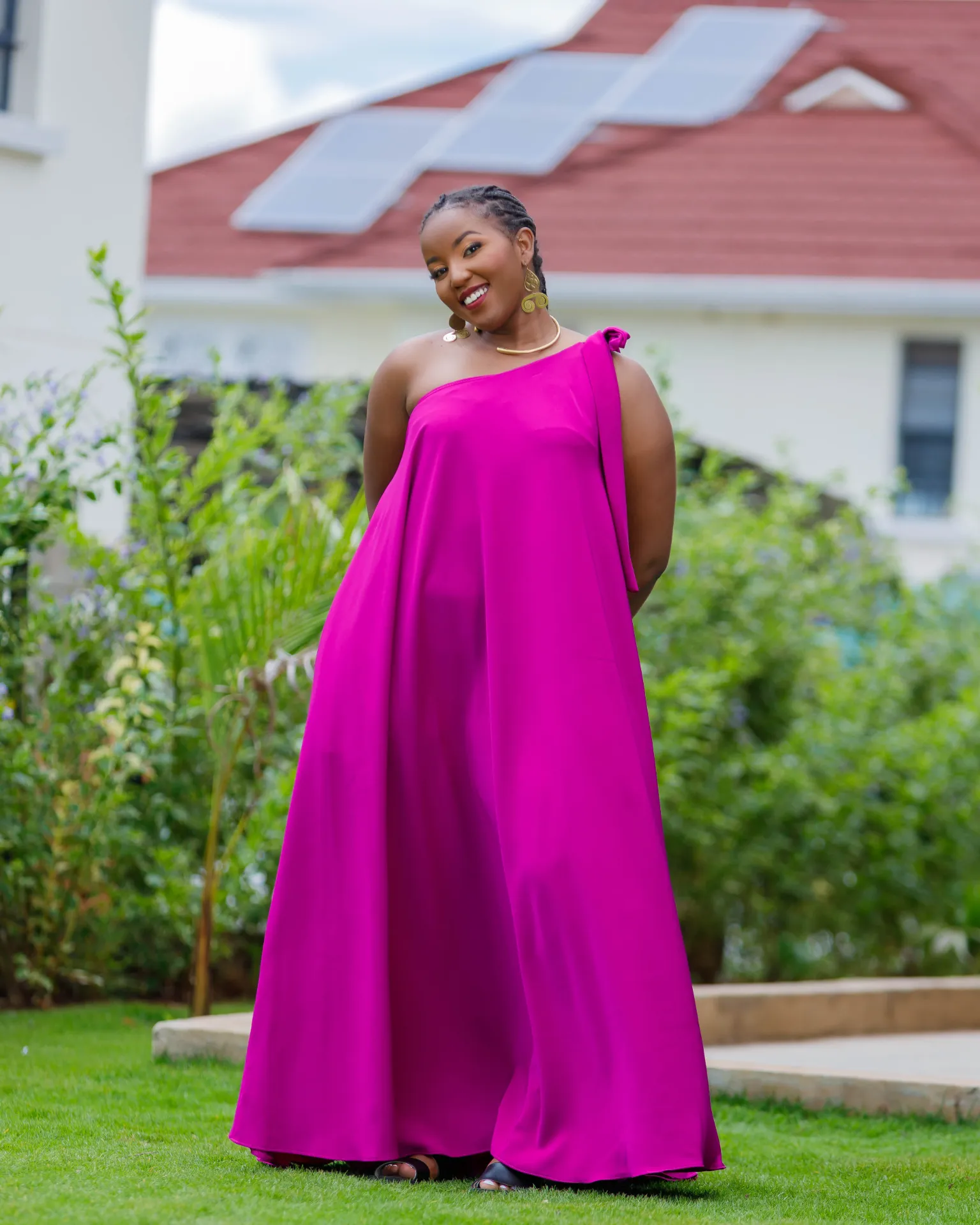 [Fuchsia] Kibos Sundress Fuchsia (2XS)