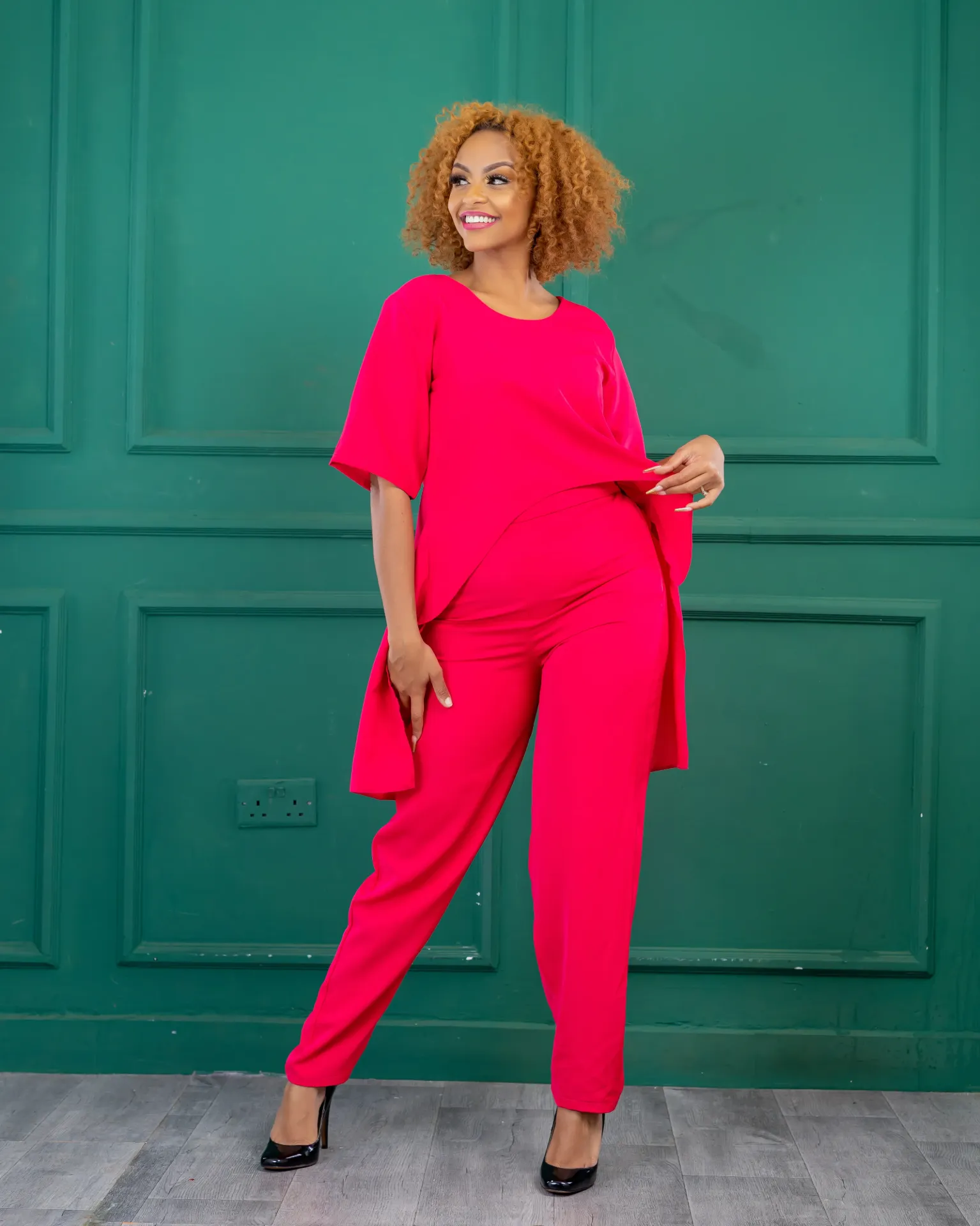 Kinamba Top Only Fuchsia