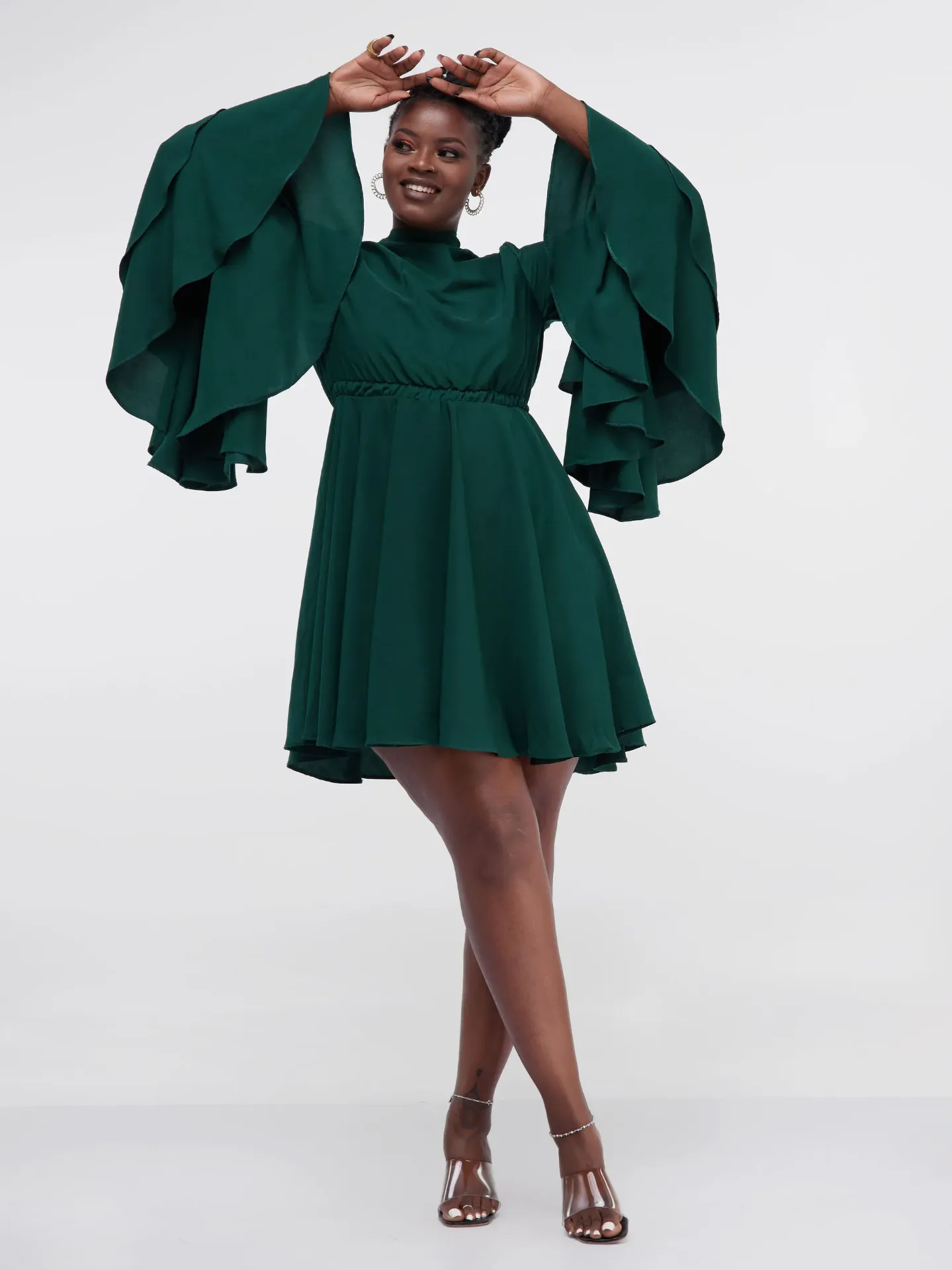 Lengwa Dress Emerald Green