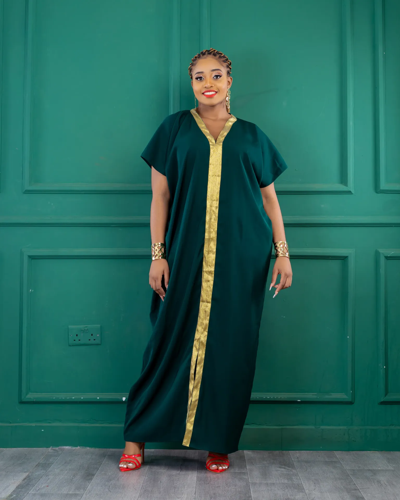 Matisi Arabic Dress Emerald Green