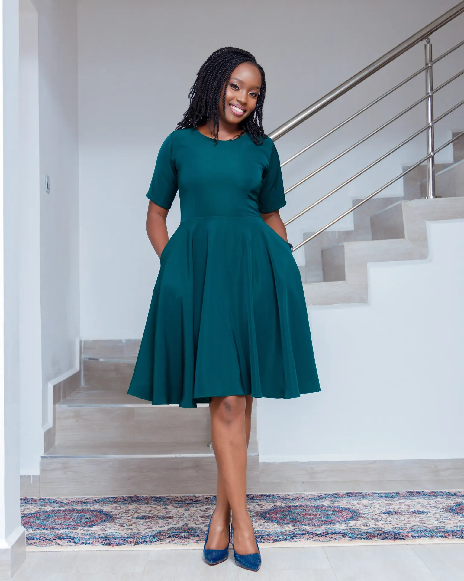 Menyenya Dress Green