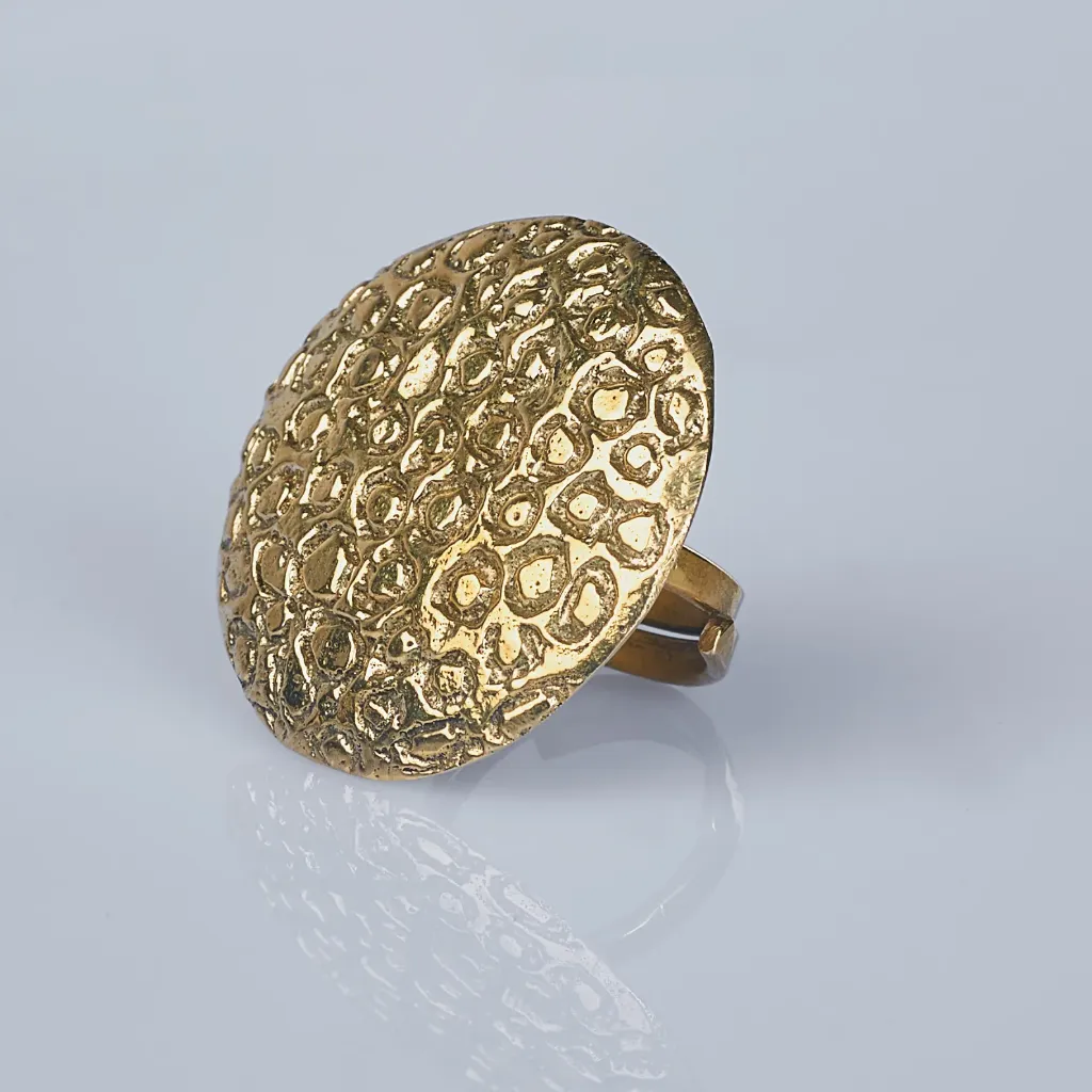 [Gold] Morijo Statement Ring