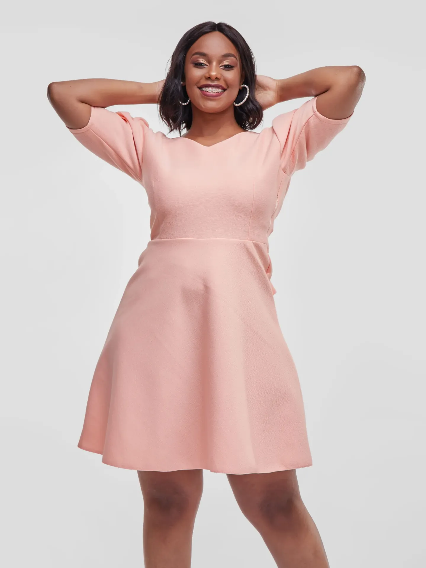 Muskut Dress Peach