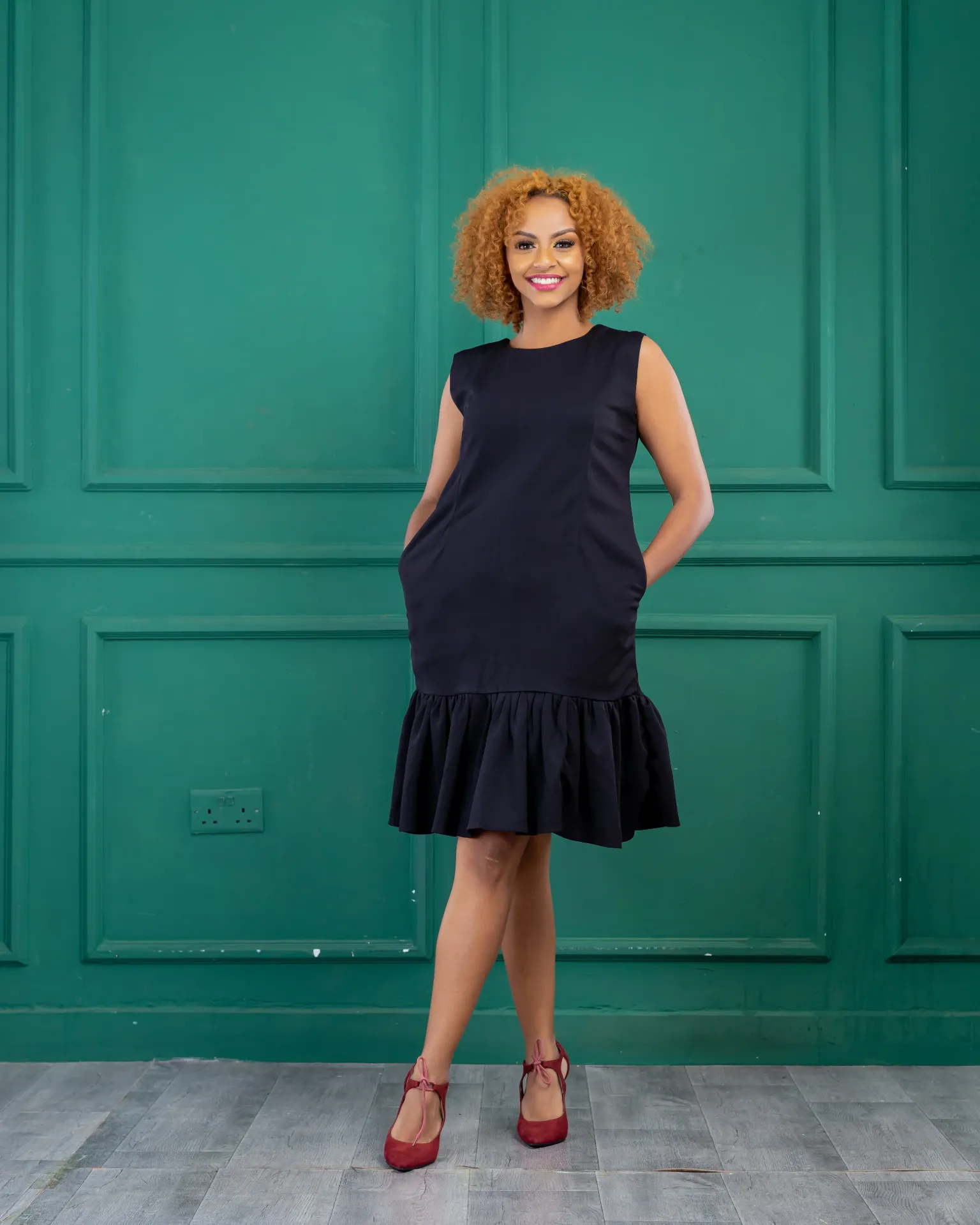 Mutara Shift Dress Black